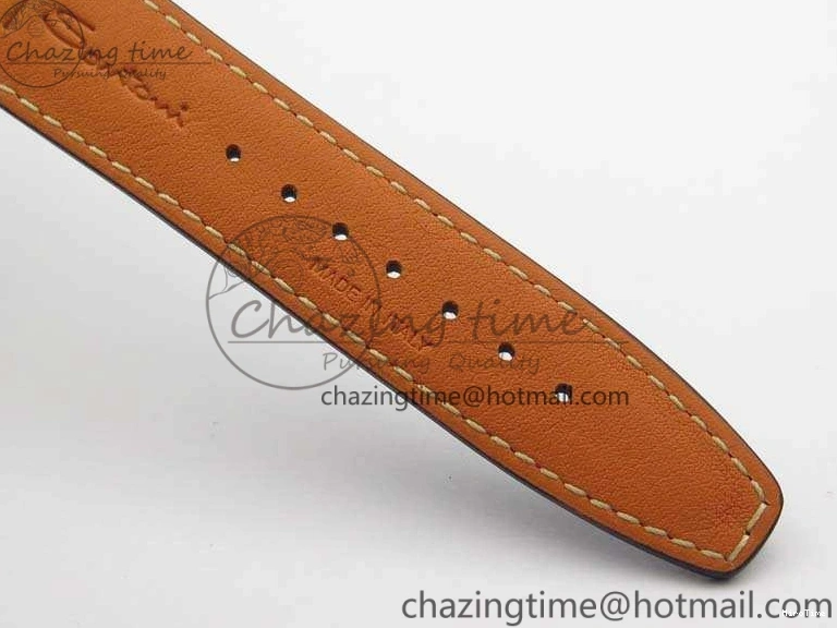 MIROTIME 0714 MoistureWicking Da Vinci IW356601 SS MKF 1:1 Best Edition Blue Dial On Black Leather Strap A 7233